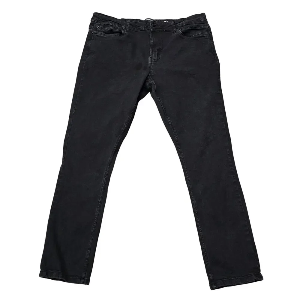 Kenneth Cole New York Black BCI Straight Leg Men's Denim Jeans 38